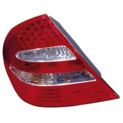 Feu Arrière Gauche Extérieur À Led Pour Mercedes Classe E (W211) De 2002 À 2006, Mod. Berline-Avantgarde, Incolore-Rouge, Neuf