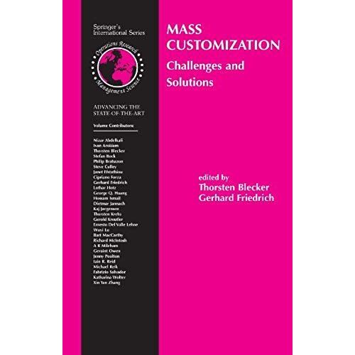 Mass Customization