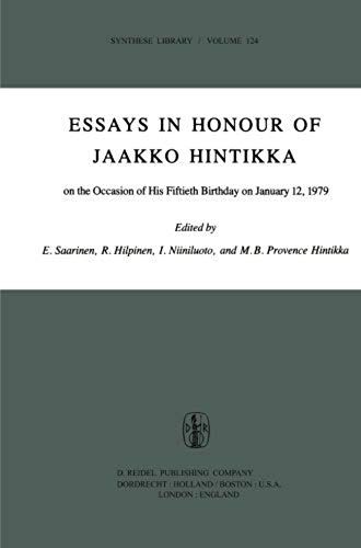 Essays In Honour Of Jaakko Hintikka