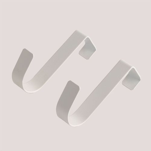 Porte-manteau en acier Dalkey Blanc