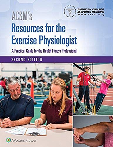 Acsms Resources For The Exerci