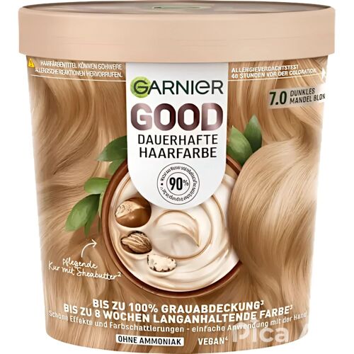 Garnier - Coloration Permanente Good - 7.0 Blond Amande Foncé 