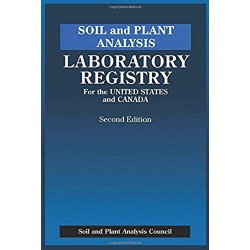 Soil And Plant Analysis