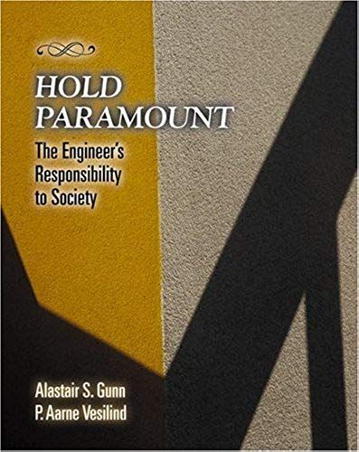 Hold Paramount: The Engineer's Responsibility To Society