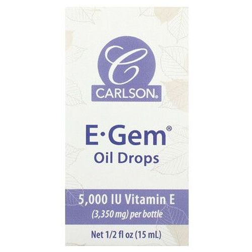 Carlson Gouttes D'huile E-Gem, 15 Ml