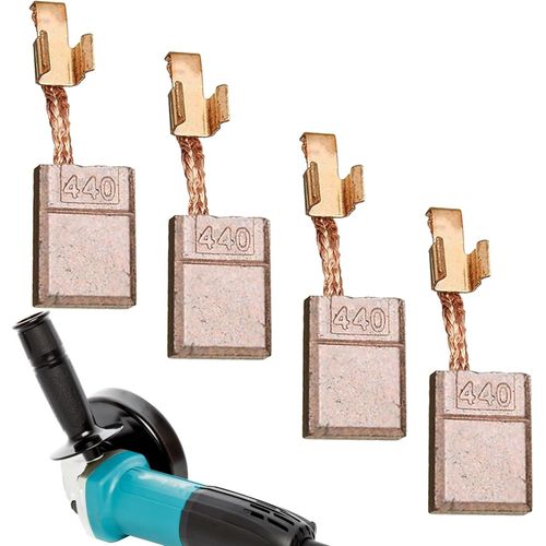 Charbon CB 440 pour Perceuse Visseuse, Balais de Charbon en Cuivre pour CB440, Charbon Visseuse DDF456, Balais de Charbon 18 V/14,4 V 4pcs Balais de Charbon pour Moteur DHP456/DDF456/BDF452/DTD14