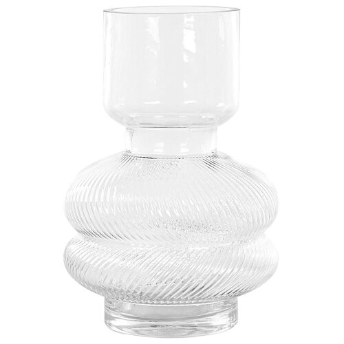 Verre Vase à fleurs 24 cm Transparent RODIA