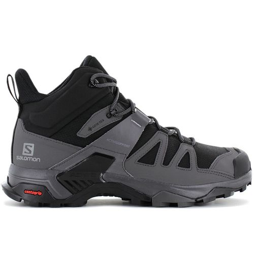 Salomon X Ultra 4 Mid Wide Gtx Gorestex Chaussures De Randonnée Marche Trekking Trekking Baskets Sneakers Chaussures Noir 412946