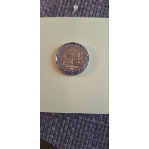Piece 2 Euros Andorre 2017
