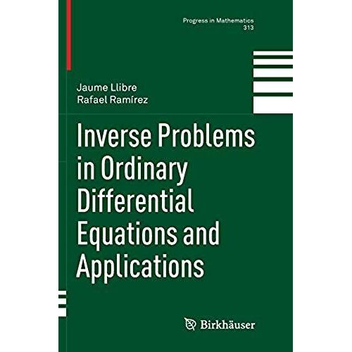 Inverse Problems In Ordinary Differential Equations And Applications