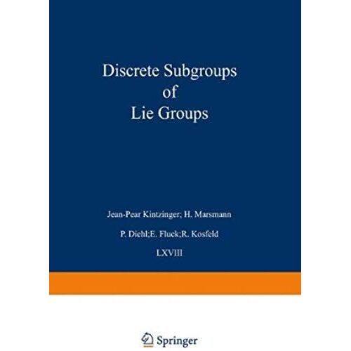 Discrete Subgroups Of Lie Groups