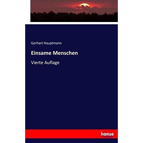 Einsame Menschen