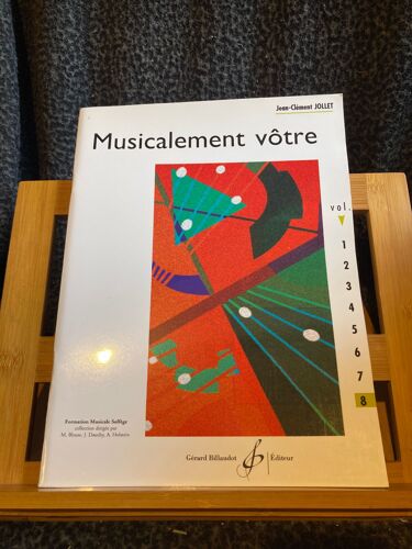 Jean-Clément Jollet Musicalement Votre Volume 8 Éditions Billaudot