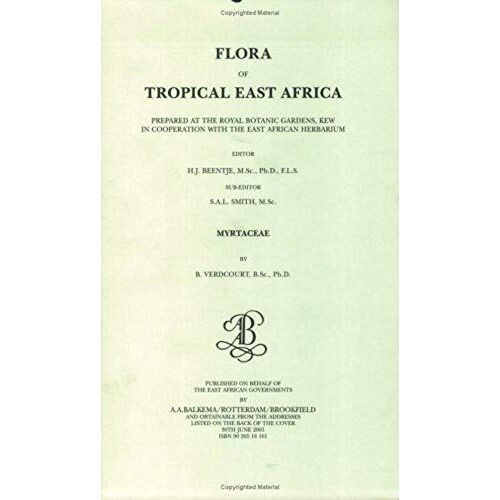 Flora Of Tropical East Africa - Myrtaceae (2001)