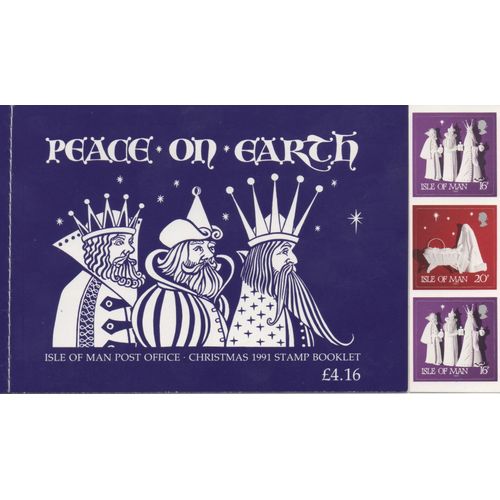 Ile De Man Timbres Noël 1991