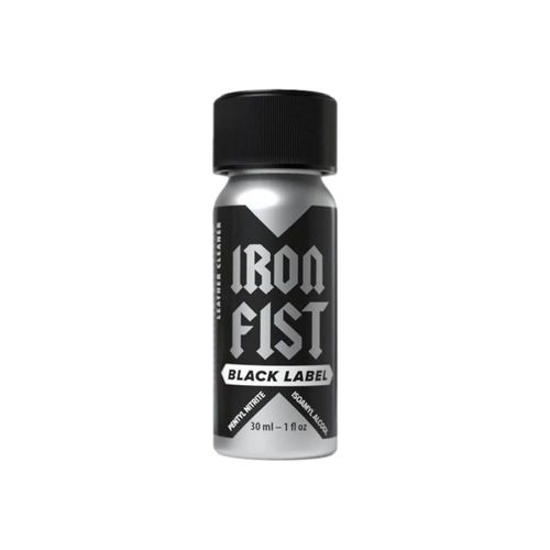 Poppers Nitrite De Pentyle Poppers Iron Fist Black Label 30ml Bgp Poppers