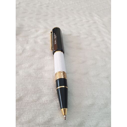 Parure Stylo Plume Tropen Gold Blanc Avec Porte-mine - Très Rare - Occasion