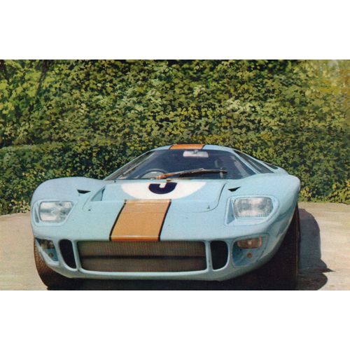 Carte Postale Annee 1969 - Voiture Mirage Ford 5000 Cc8 Cil Dentelee