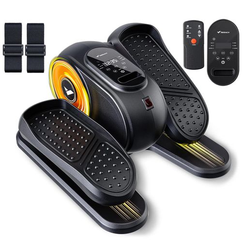 Elliptique Compact Merach, Silencieux, Réversible Avant/Arrière, Écran Lcd, Rééducation & Fitness Senior, Réglage De Vitesse