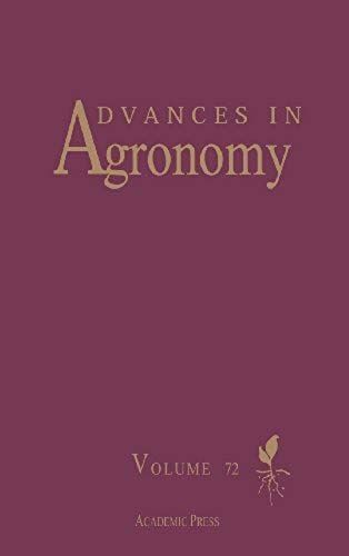 Advances In Agronomy
