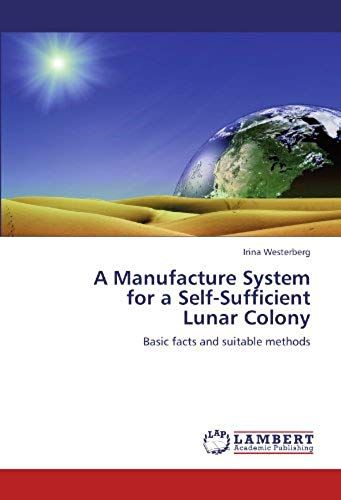 A Manufacture System For A Self-Sufficient Lunar Colony