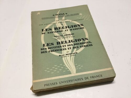 Les Religions De Babylonie Et D’Assyrien.