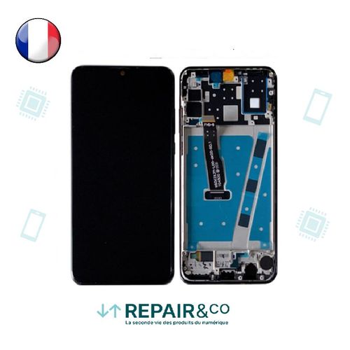 Ecran Lcd + Vitre Tactile  Huawei P30 Lite Avec Chassis Noir