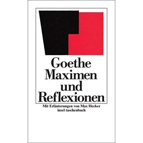 Maximen Und Reflexionen