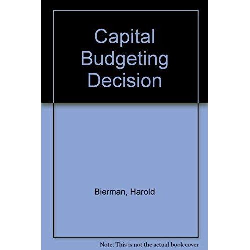 Capital Budgeting Decision