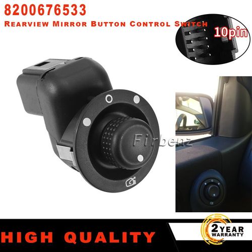 Bouton De Commande De Rétroviseur Pour Renault Clio Iii, Décennie Kii, Megane 2, Scenic 2, Oke, Goo, 8200109014, 8200676533
