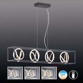 Suspension Led Cct 4 Points Lumineux Gisi - Fischer & Honsel