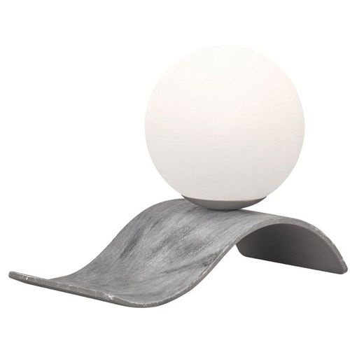 Lampe De Table Design Culot E14 Gris Ancien - Trio - Lara G