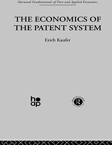 The Economics Of The Patent System