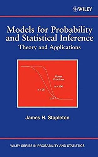 Models For Probability And Statistical Inference