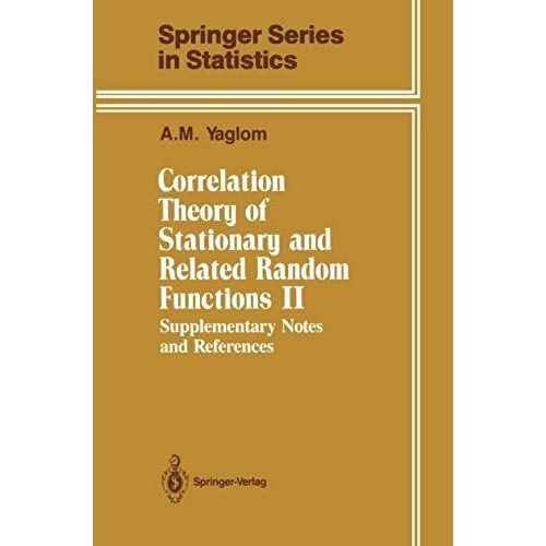 Correlation Theory Of Stationary And Related Random Functions