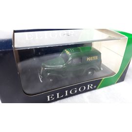 Eligor 100037 - Juvaquatre Tolée "Poste", Verte 1:43-Eligor