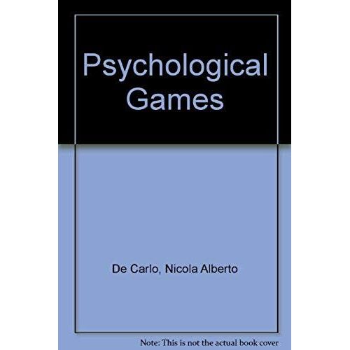 Psychological Games