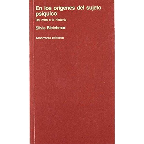 En Los Origenes Del Sujeto Psiquico (Spanish Edition)