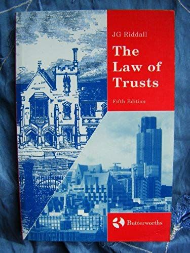Law Of Trusts (Law In Context Series)