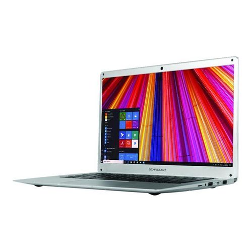 Schneider SCL142ALDDP - Celeron N3350 / 1.1 GHz - Windows 10 - 4 Go RAM - 32 Go eMMC + 500 Go HDD - 14.1" IPS 1920 x 1080 (Full HD) - argent