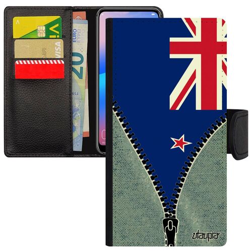 Coque Drapeau Nouvelle Zelande Neo Zelandais Samsung Note 10 Jeans Football Foot Mobile Rugby Pochette Jo De Made In France Galaxy