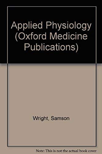 Applied Physiology (Oxford Medicine Publications)