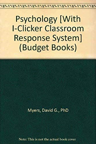 Psychology (Loose Leaf) And Iclicker (Budget Books)