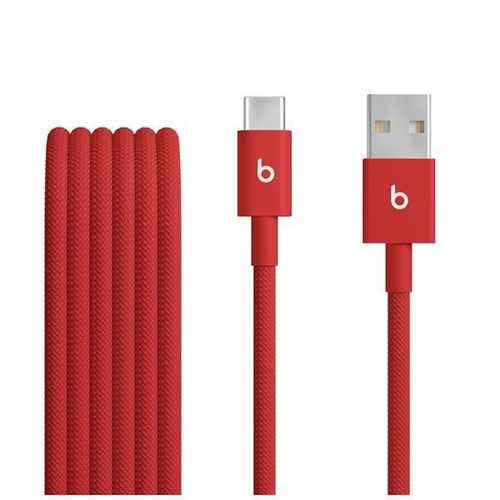 Apple Beats câble USB USB 2.0 1,5 m USB A USB C Rouge