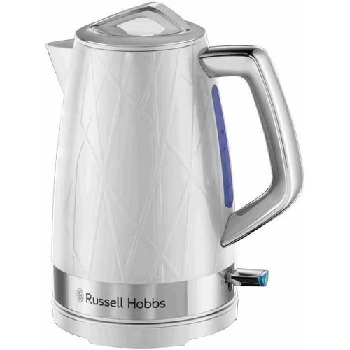 Russell Hobbs Structure 28080-70 - Bouilloire - 1.7 litres - 2.4 kWatt - blanc avec accents en acier inoxydable