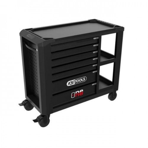 Servante d'atelier One by One - 7 tiroirs + étagères KS TOOLS