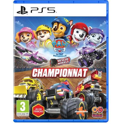 Paw Patrol, La Pat' Patrouille : Rescue Wheels - Championnat Ps5