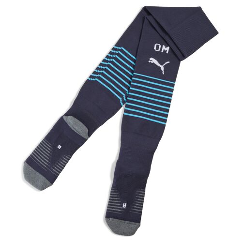 Puma Chaussettes 25/26 Olympique De Marseille Homme, Vêtements, Navy/Luminous Bleu, 39-42