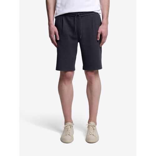 Bermuda Regular En Coton Gauffré