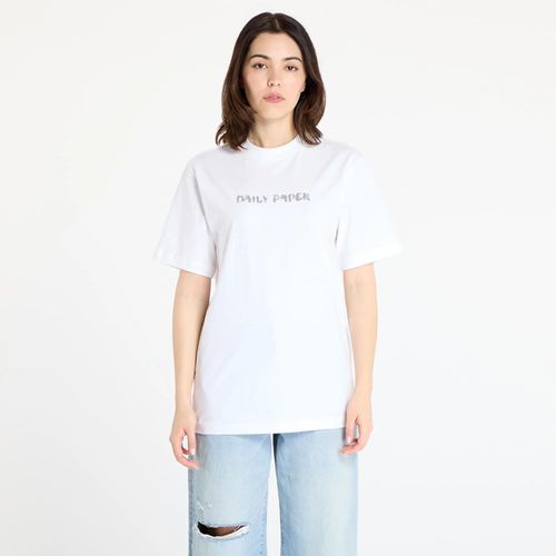 T-Shirt Daily Paper Shield Focus T-Shirt Unisex White L